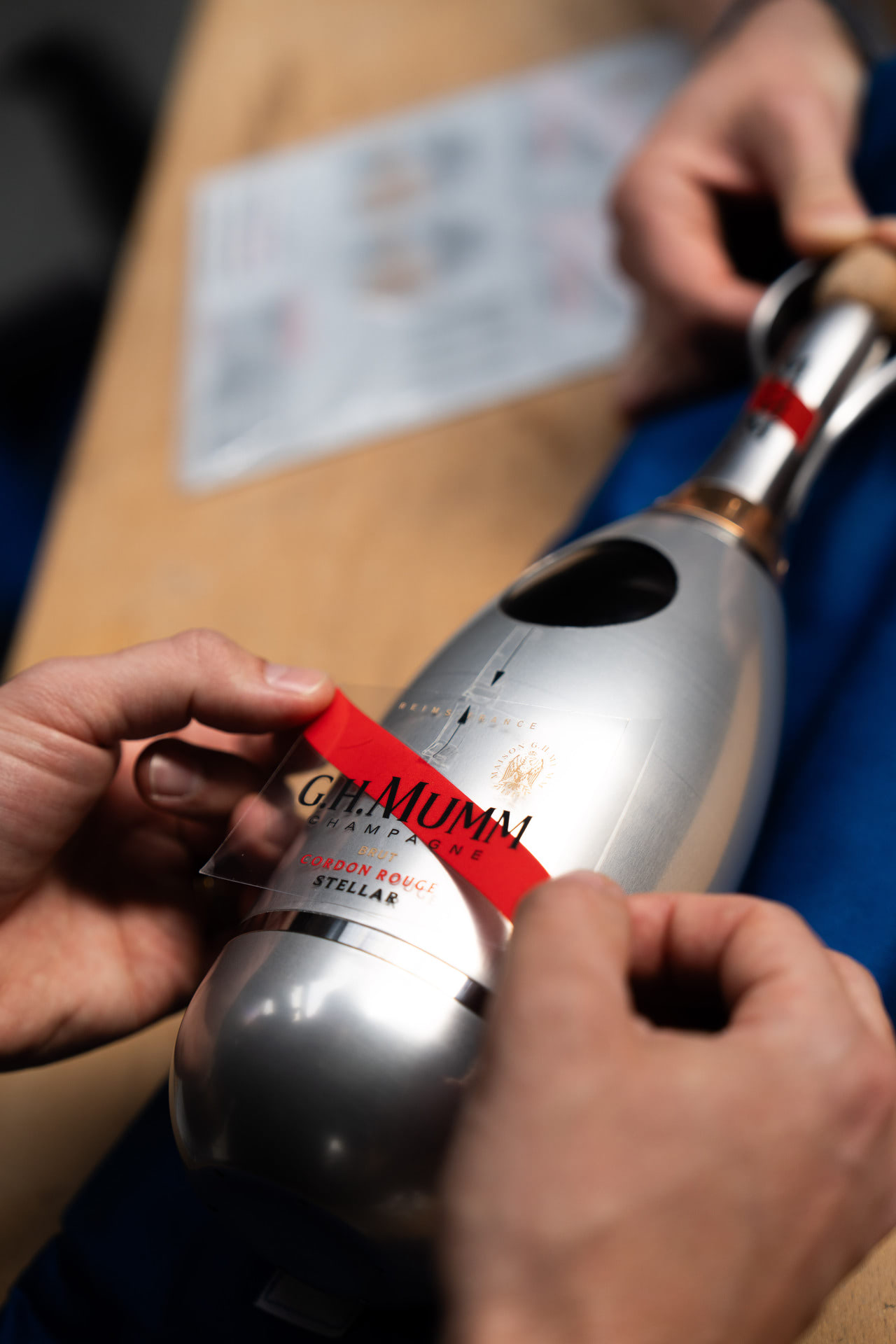 Champagne in Zero-Gravity